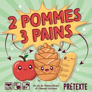 Boîte du jeu 2 Pommes 3 Pains