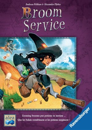 Boîte du jeu Broom Service