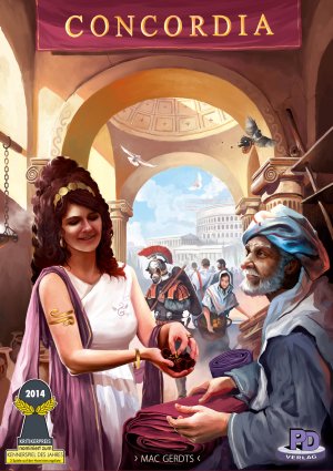 Boîte du jeu Concordia