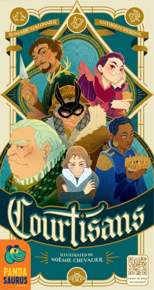Boîte du jeu Courtisans
