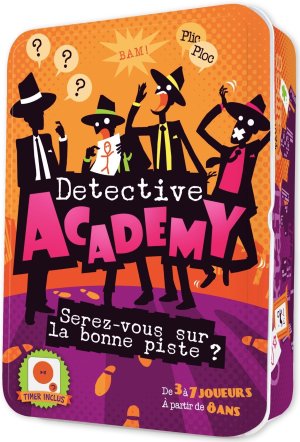Boîte du jeu Detective Academy