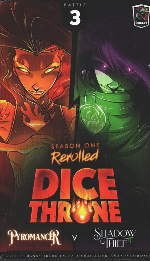 Boîte du jeu Dice Throne: Pyromancienne vs Voleur de l'Ombre