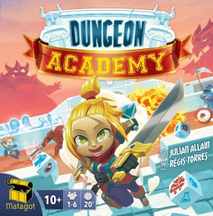 Boîte du jeu Dungeon Academy