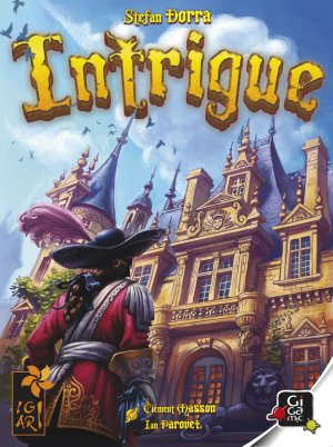 Boîte du jeu Intrigue
