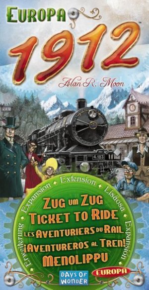 Boîte du jeu Les Aventuriers Du Rail Europe