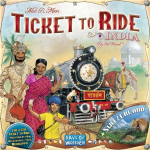 Boîte du jeu Les Aventuriers Du Rail Inde