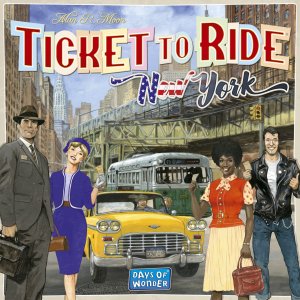 Boîte du jeu Les Aventuriers Du Rail New York