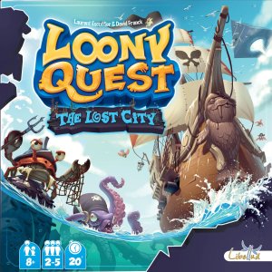Boîte du jeu Loony Quest - The Lost City