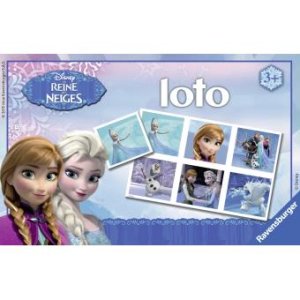 Boîte du jeu Loto La Reine des neiges