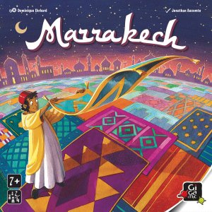 Boîte du jeu Marrakech