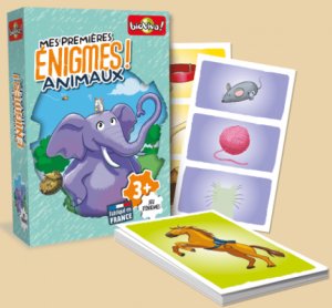 Boîte du jeu Mes 1ères Enigmes Animaux