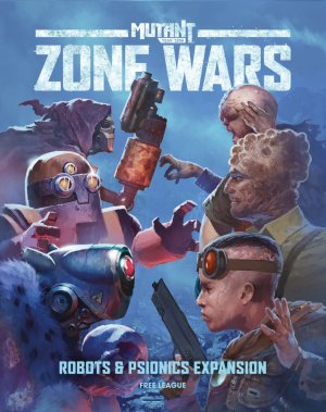 Boîte du jeu Mutant Year Zero: Zone Wars – Robots & Psionics