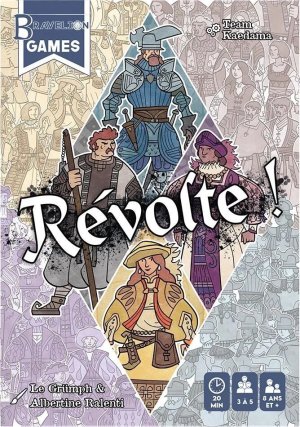 Boîte du jeu Révolte!