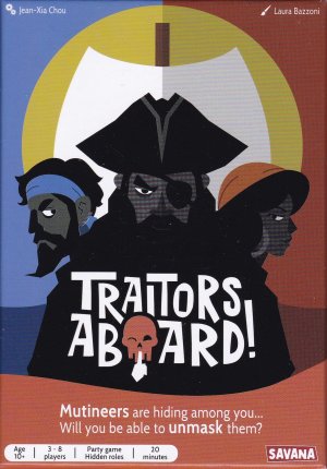 Boîte du jeu Traitres à bord