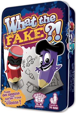 Boîte du jeu What The Fake